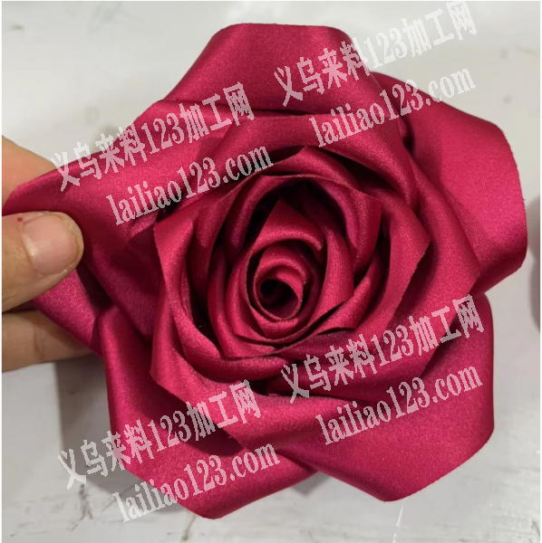 手绢玫瑰花加工订单外发，如图，寻找加工厂