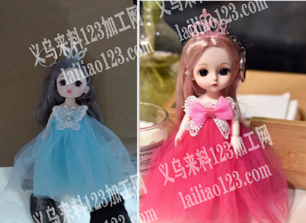 大量打胶枪粘娃娃的手工活外发加工