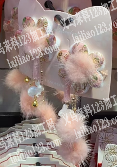 儿童发饰手工活外发加工，如图，寻找会做如