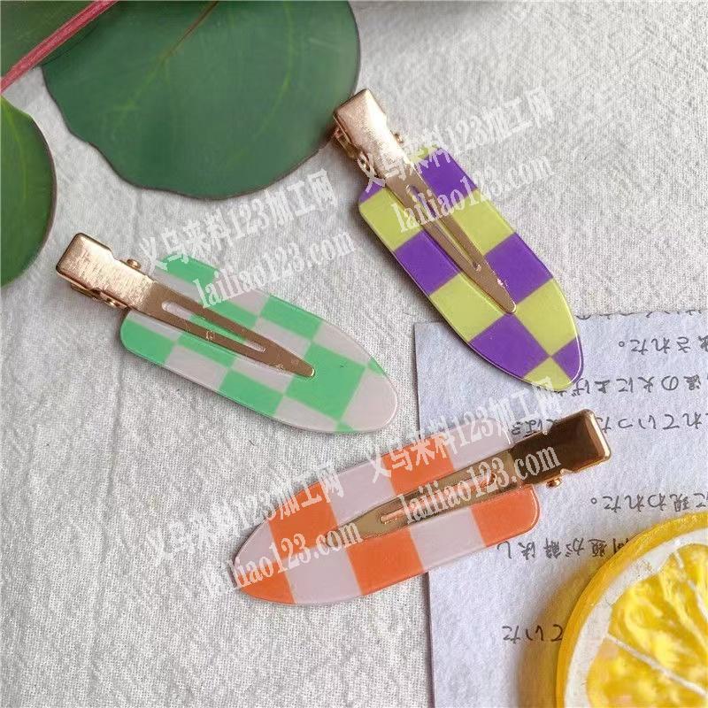 大量无痕发夹粘胶的手工活外发
