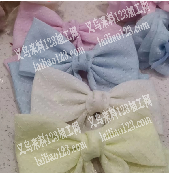 寻找生产如图蝴蝶结的加工厂，，有做的工厂
