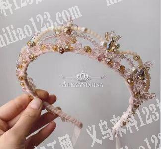 外贸公司头箍成品订单外发，如图，寻找头箍
