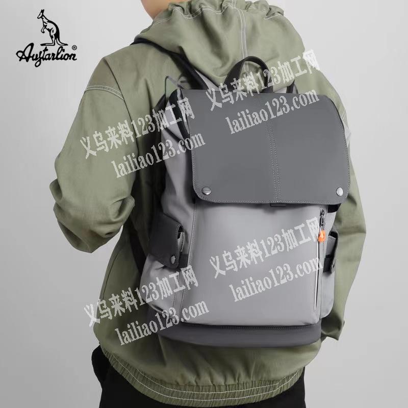 《如图》长期有水桶双肩包订单外发