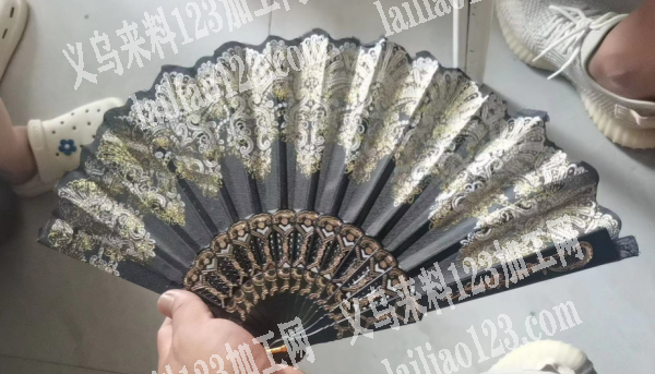 寻找如图扇子厂家，有订单，采购现货