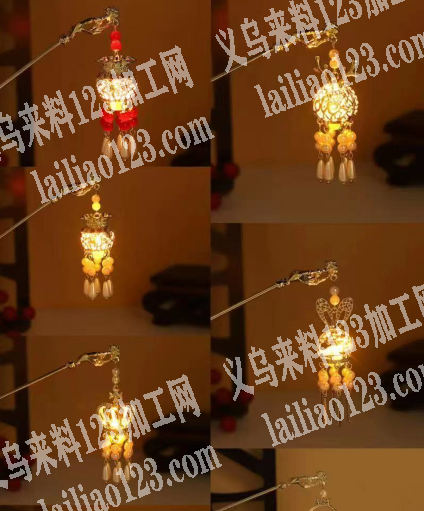 大量发光发簪订单，，款式不限，要大量现货