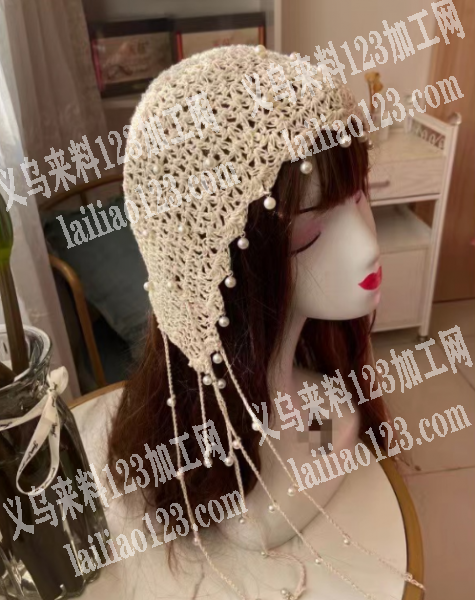 寻找如图编织头饰厂家，要成品，不是加工，