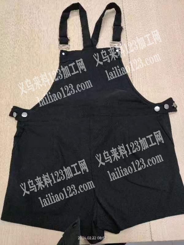 【每月有单】长期有梭织背带裤订单外发，如