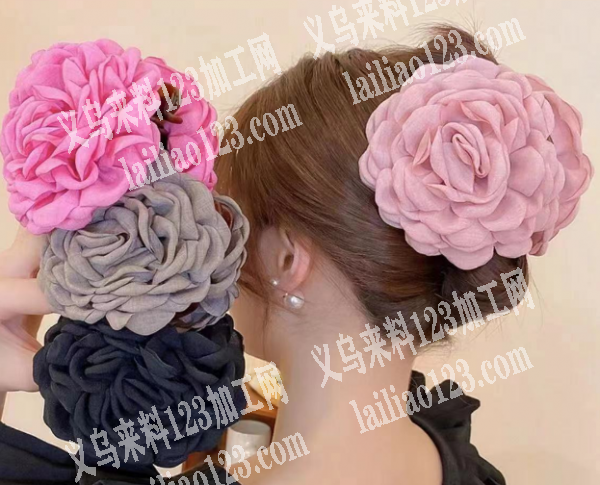 商贸城手工布花订单，如图，寻找加工厂，要