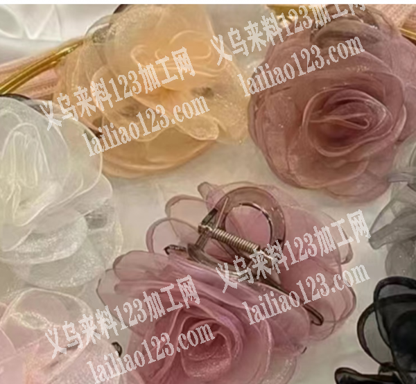 公司有抓夹花外发加工，如图，纯加工或者包