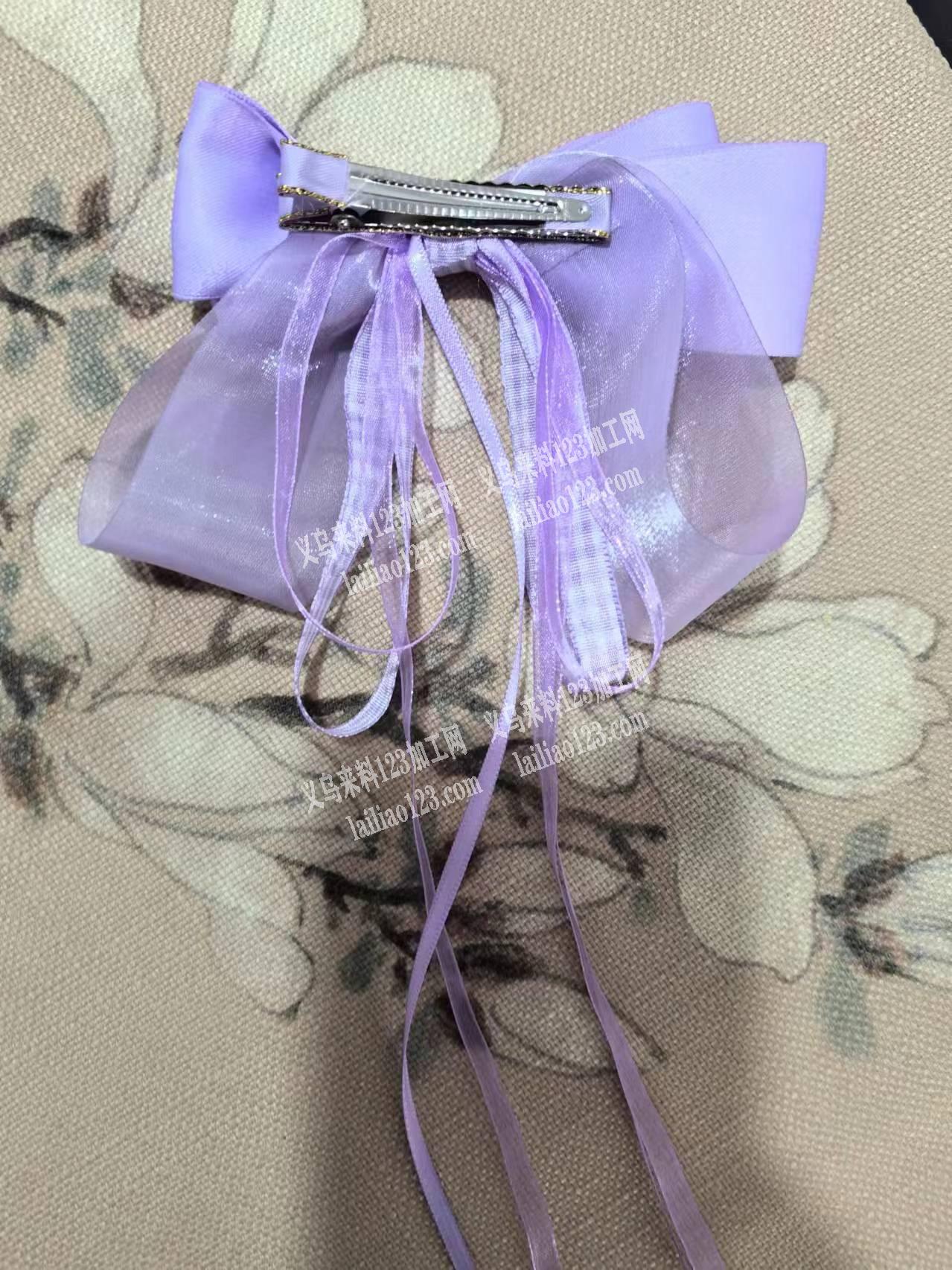 蝴蝶结的手工活外发，发义乌周边，长期合作