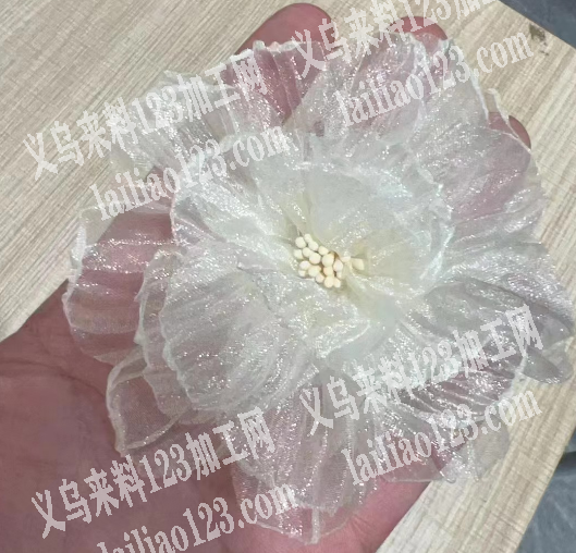 大量手工网纱花订单，寻找源头工厂合作，请