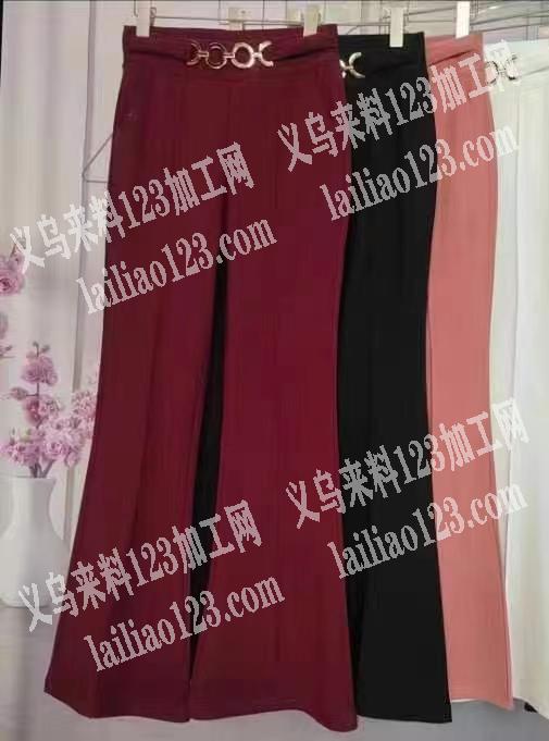《外贸订单》大量简单裤子裁片外发加工，寻