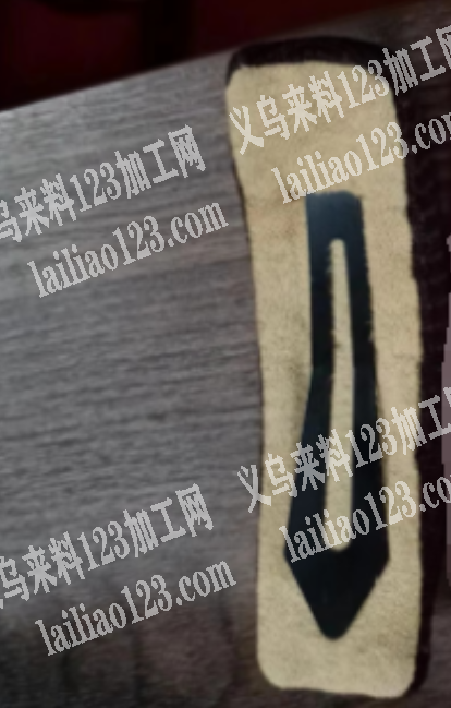 用布包在夹子，外发加工，如图，寻找加工厂