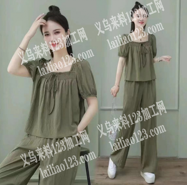 5万夏季服装订单外发，如图，成品工厂，或