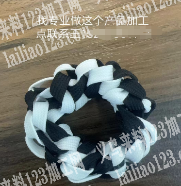 绕带子手工活外发加工，如图，寻找手工活加