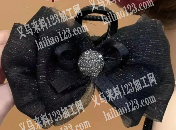 长期有布艺蝴蝶结抓夹订单，寻找源头工厂，