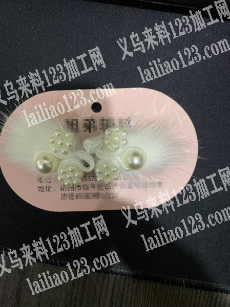 手工活外发加工《盘扣订单，如图所示》，如