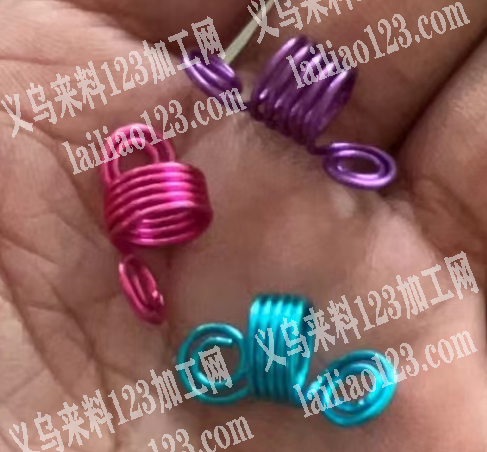 彩色电镀，镀弹簧，如图，寻找电镀的加工厂