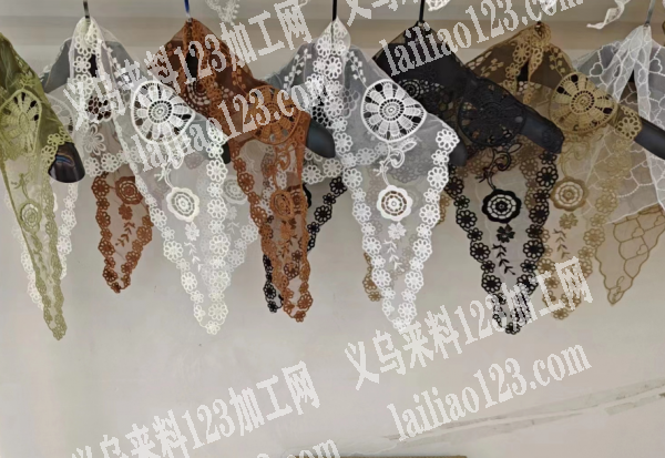 寻找生产蕾丝头巾的工厂，如图，哪家专业做