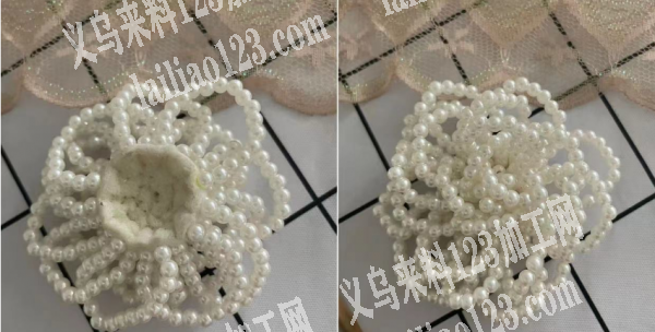 手工穿的珍珠小配件《常年订单》