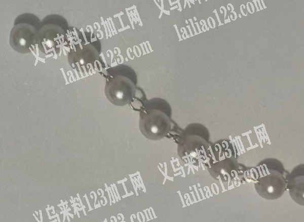 大量手工珍珠链，成品订单，如图，寻找厂家