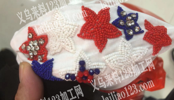 如图机器珠子绣，寻找机绣的加工厂，请联系