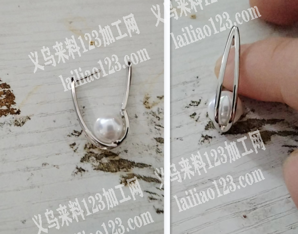 合金耳环耳扣订单，寻找有模具的翻砂压铸的
