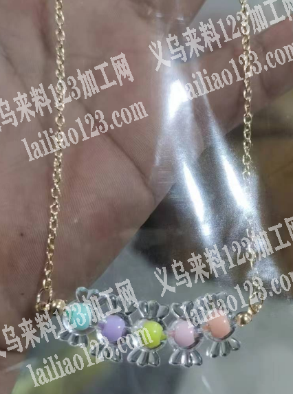 项链成品订单外发，长期合作，如图，寻找项