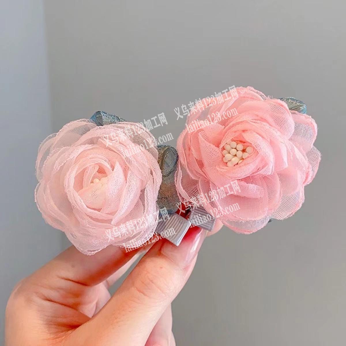 寻找布花厂家，如图有订单，只要布花，这个