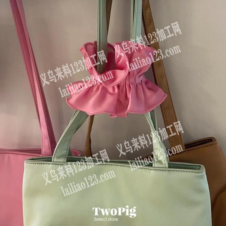 《平车活外发》发江苏做，布艺发饰品，如图