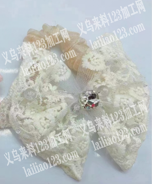 找专业做蝴蝶结的手工活加工厂（如图所示）