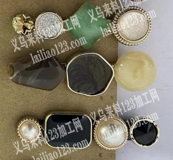 发夹粘胶的手工活外发，粘这个配件，寻找粘