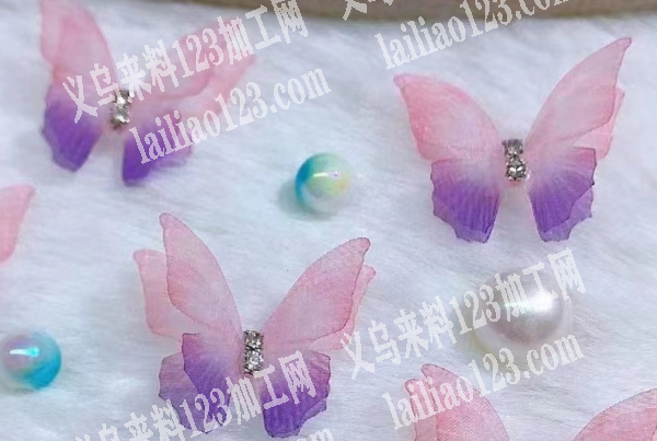 粘胶手工活外发，如图，点配件，粘配件的手