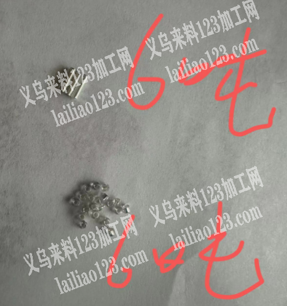 12吨玻璃管订单，如图玻璃三分管，配件订