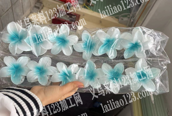 大量采购如图鸡蛋花发夹，源头厂家请联系详