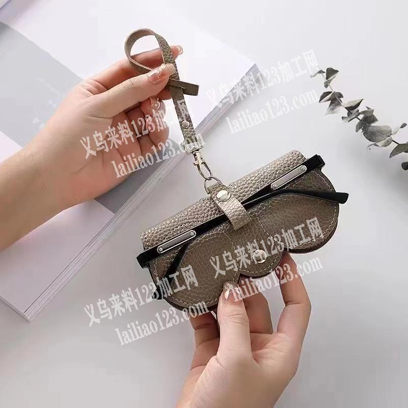 寻找专业生产皮革眼镜收纳包的工厂如图，我