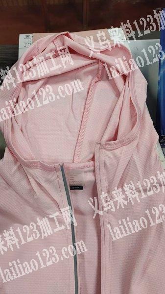 防晒衣外发加工，发江西，如图，纯加工，老