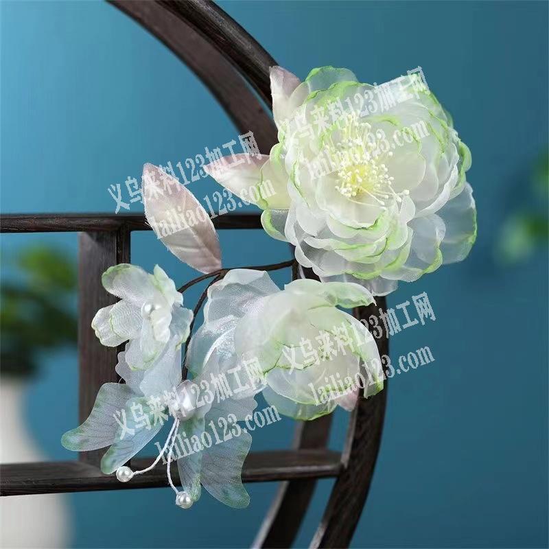 100万花朵的订单，寻找布料供应商，如图