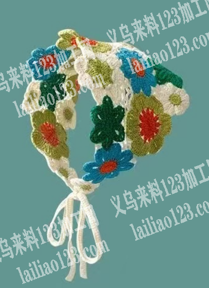 成品订单，要成品，毛线编织的头巾有订单，