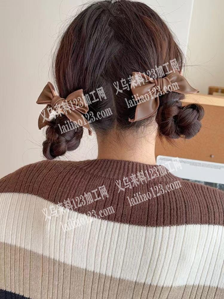 手工蝴蝶结成品订单，如图，寻找专业做成品