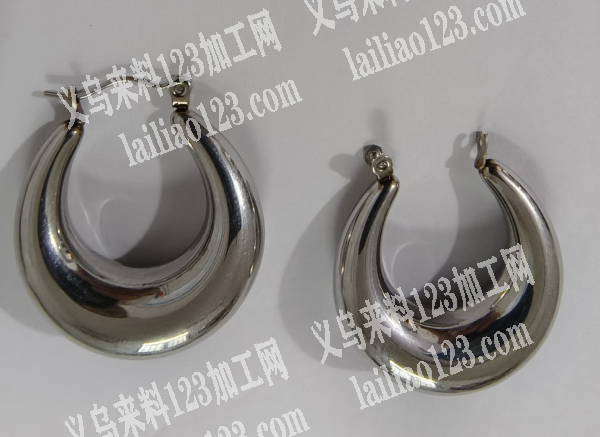 耳环夹针外发加工，如图，发义南方向