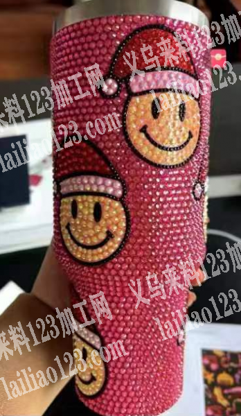 杯子贴钻的谁家可以做，如图，寻找工厂合作