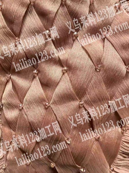老板委托寻找：如图布条编织的手工活外发，