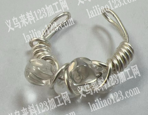 手工戒指，如图，纯手工打造的，会做的请联
