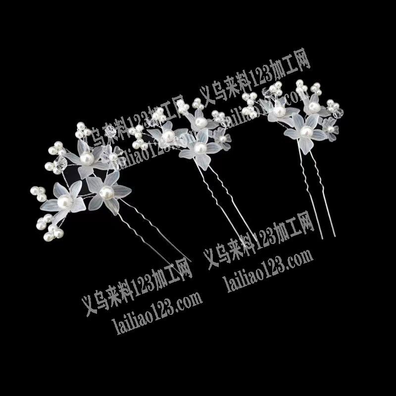 长期有手工活外发，如图，新娘串珠子扭铜钱