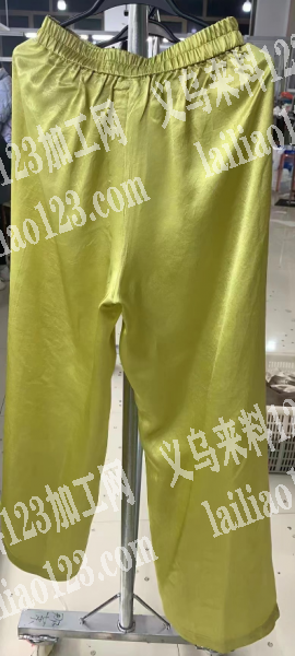 如图阔腿裤，寻找服装工厂，找义乌附近的服