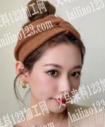 布艺发带头带有订单，如图，寻找专业做布艺
