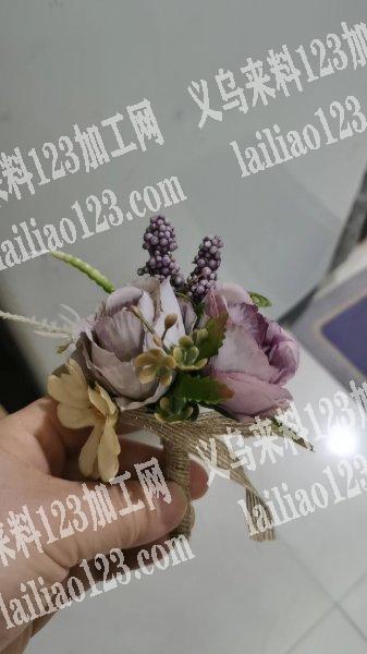 这种新郎花外发加工，有做过的加我一定要有
