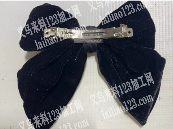蝴蝶结粘夹子的手工活，如图，寻找东阳或者