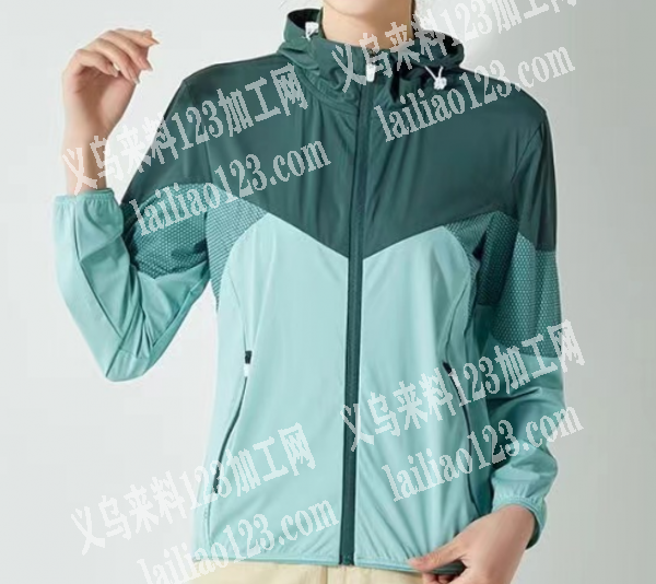 急寻防晒衣加工厂，如图，会做的加工厂加微